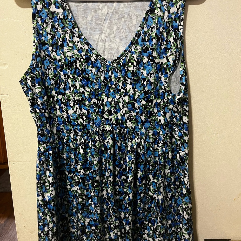 Floral Sleeveless Dress